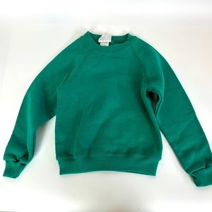 Cascade‎ Sport Activewear Kids Toddler Crewneck Unisex Sweatshirt Teal Green